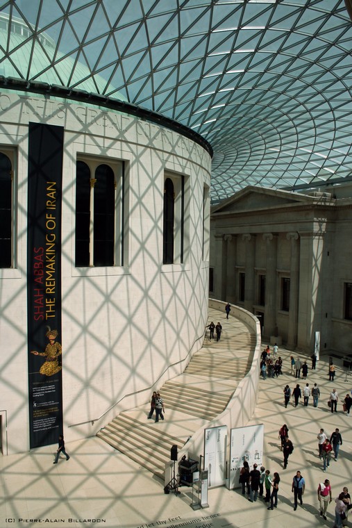 Great court of the British museum